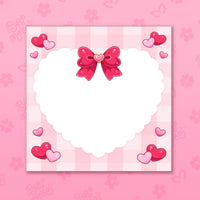 Heart Memo Pad