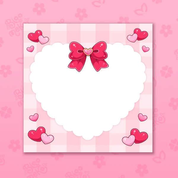 Heart Memo Pad