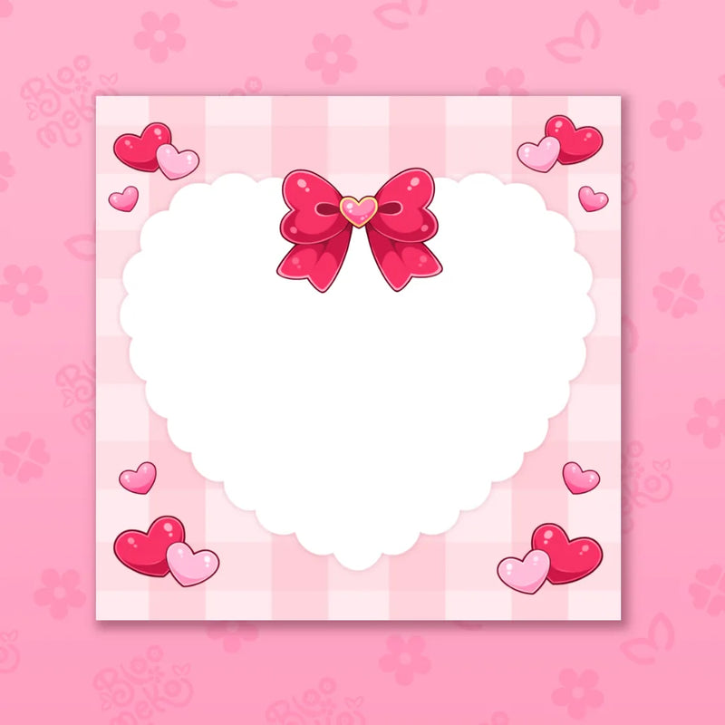 Heart Memo Pad