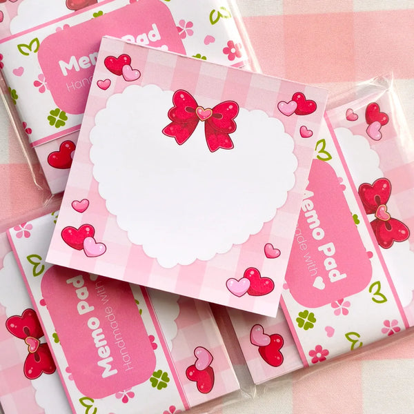 Heart Memo Pad