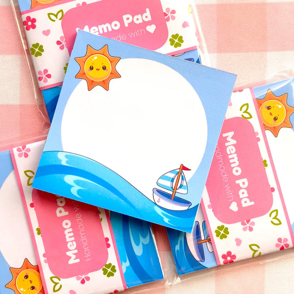 Summer Memo Pad