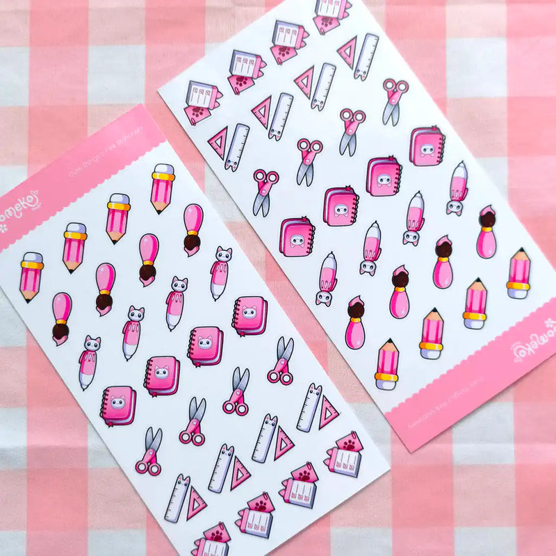 Cute Things 2: Pink Stationery