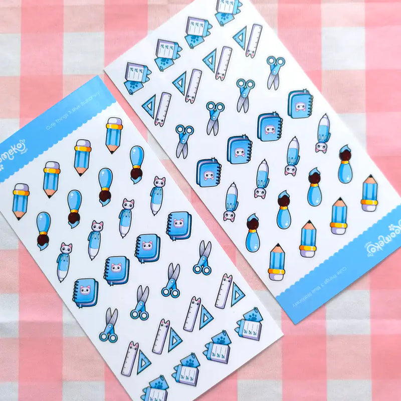 Cute Things 3: Blue Stationery