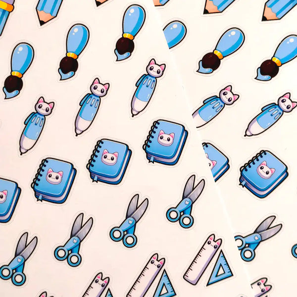 Cute Things 3: Blue Stationery