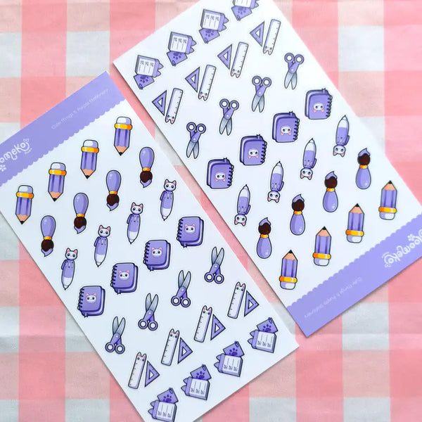 Cute Things 5: Purple Stationery