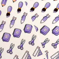 Cute Things 5: Purple Stationery