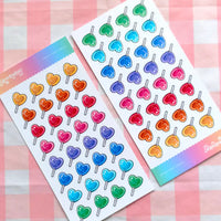 Sweets 3: Heart Lollipops