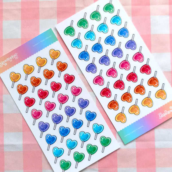 Sweets 3: Heart Lollipops