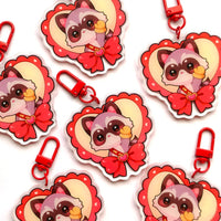 Axel Heart Keychain