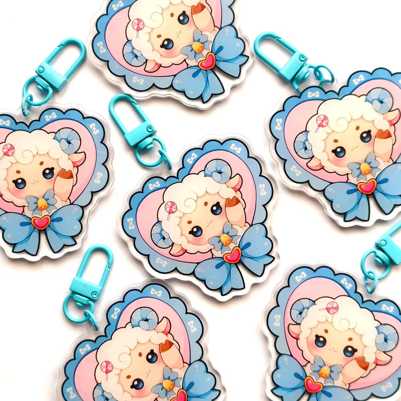 Candy Heart Keychain