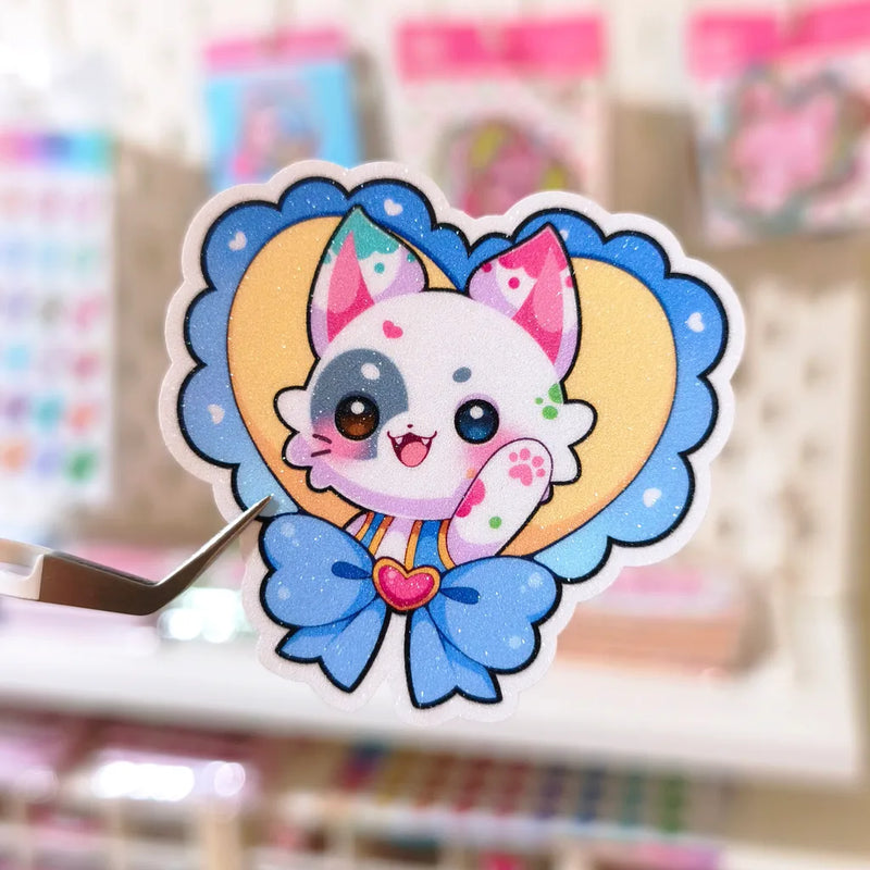 Milo Heart Sticker