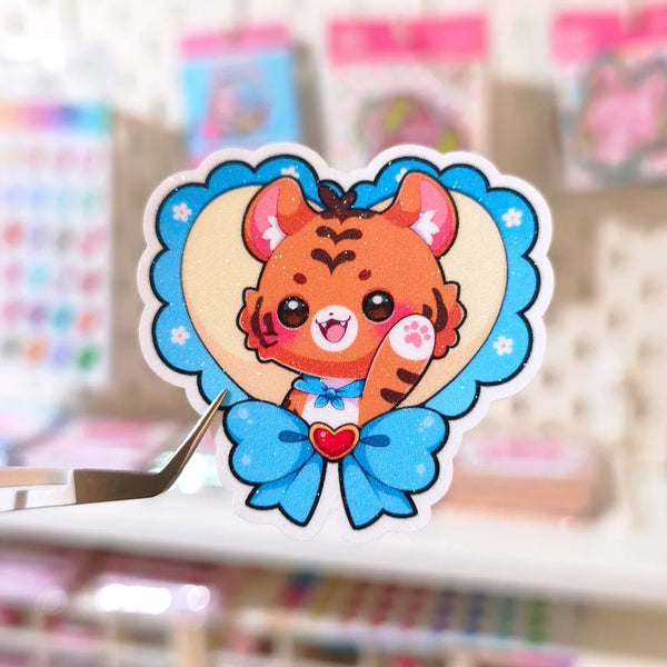 Taro Heart Sticker