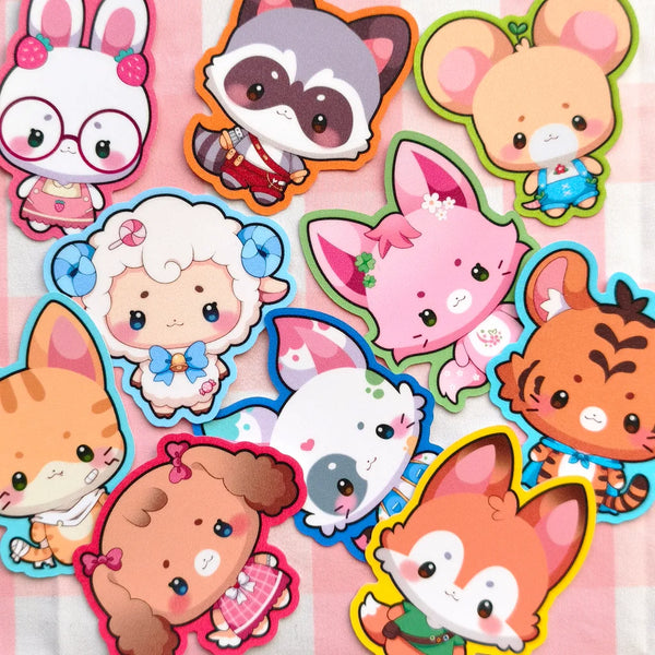 Little Friends Stickers Set
