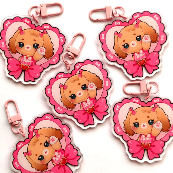 Maisy Heart Keychain