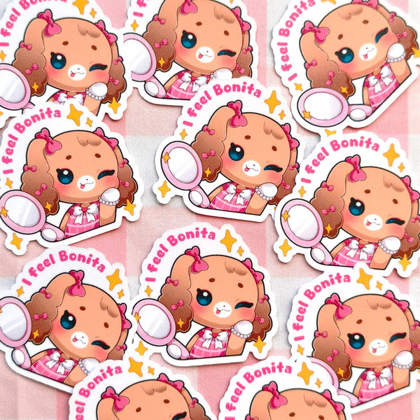 I feel bonita Maisy sticker