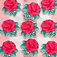 Rose sticker
