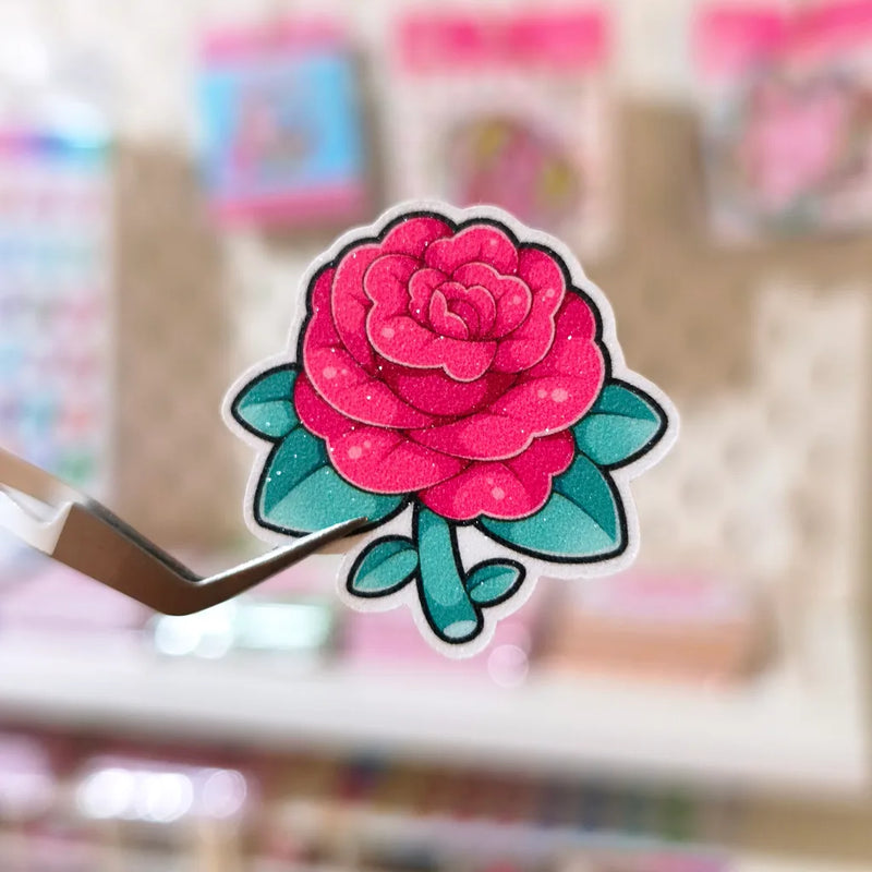 Rose sticker
