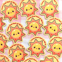 Summer heat sticker