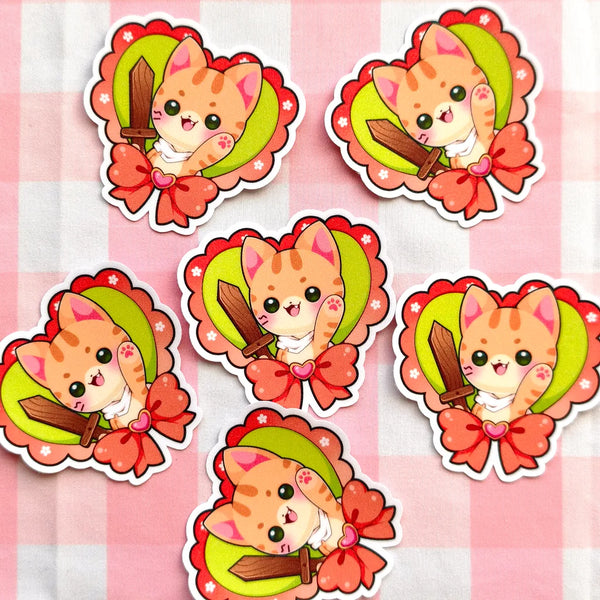 Sparky Heart Sticker